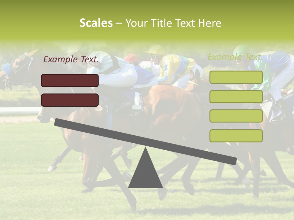 Pricing Gallop Trot PowerPoint Template