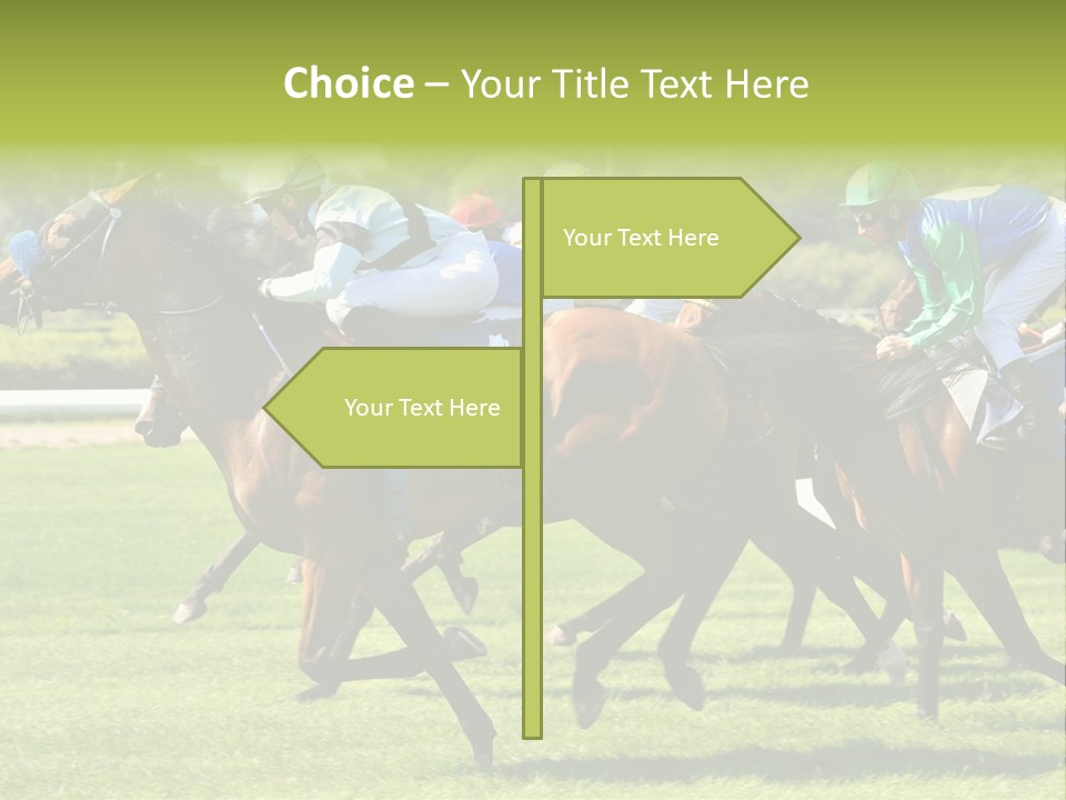Pricing Gallop Trot PowerPoint Template