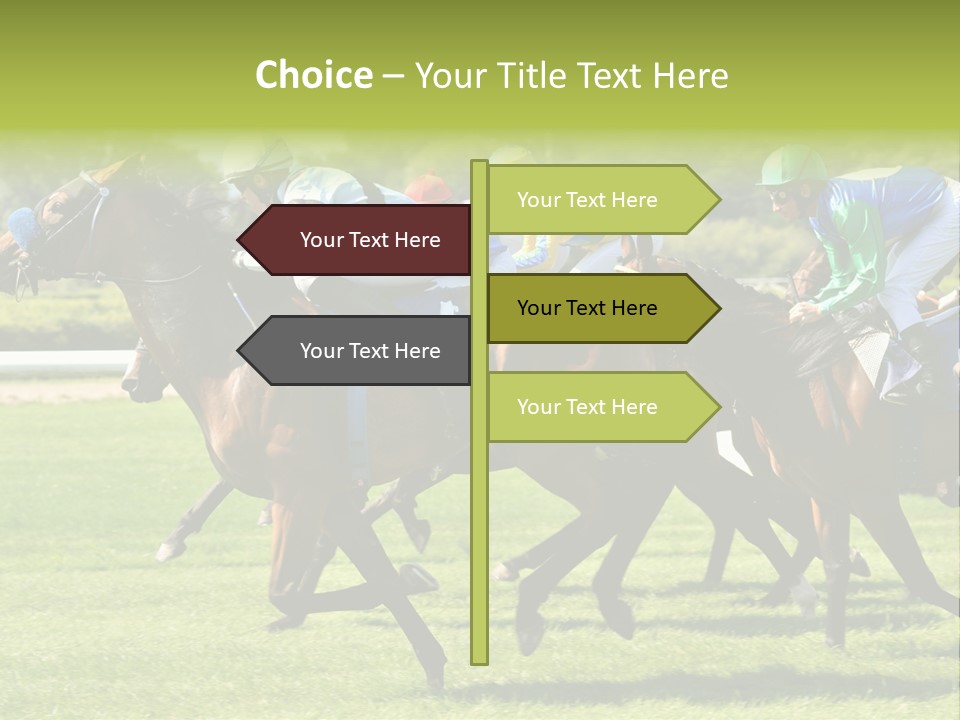 Pricing Gallop Trot PowerPoint Template