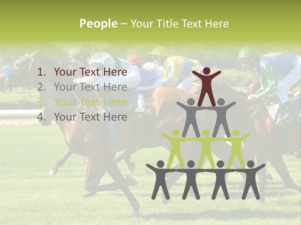 Pricing Gallop Trot PowerPoint Template