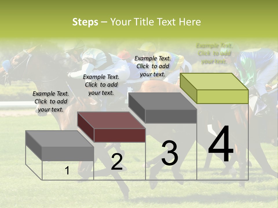 Pricing Gallop Trot PowerPoint Template
