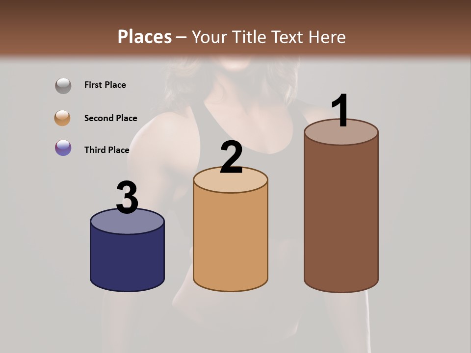 Artistic Sport Fitness PowerPoint Template