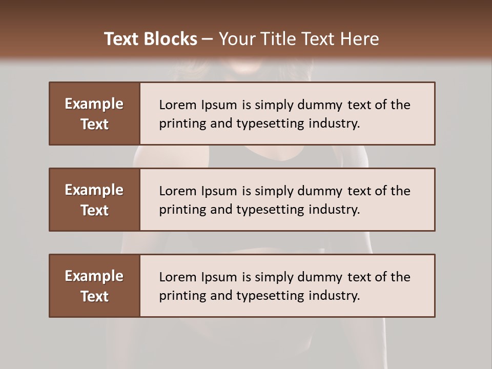 Artistic Sport Fitness PowerPoint Template