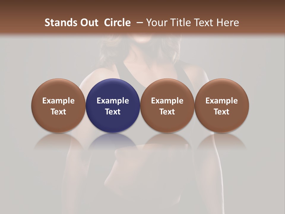 Artistic Sport Fitness PowerPoint Template