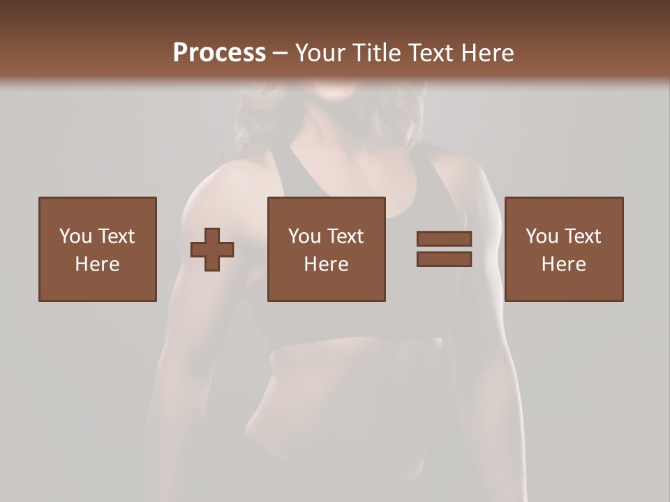 Artistic Sport Fitness PowerPoint Template
