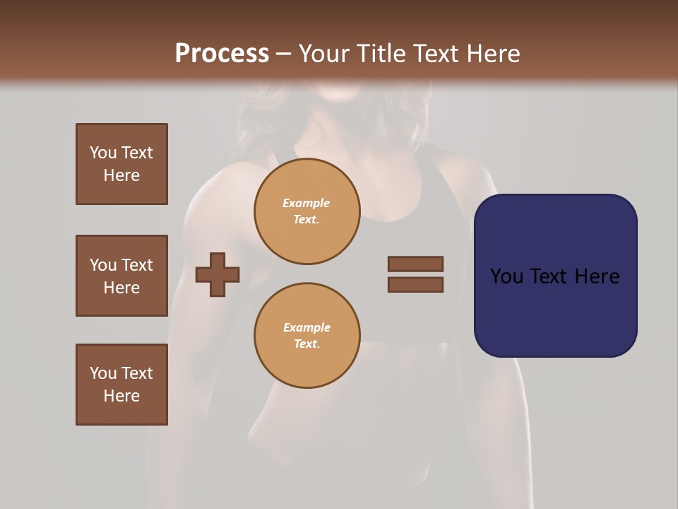 Artistic Sport Fitness PowerPoint Template