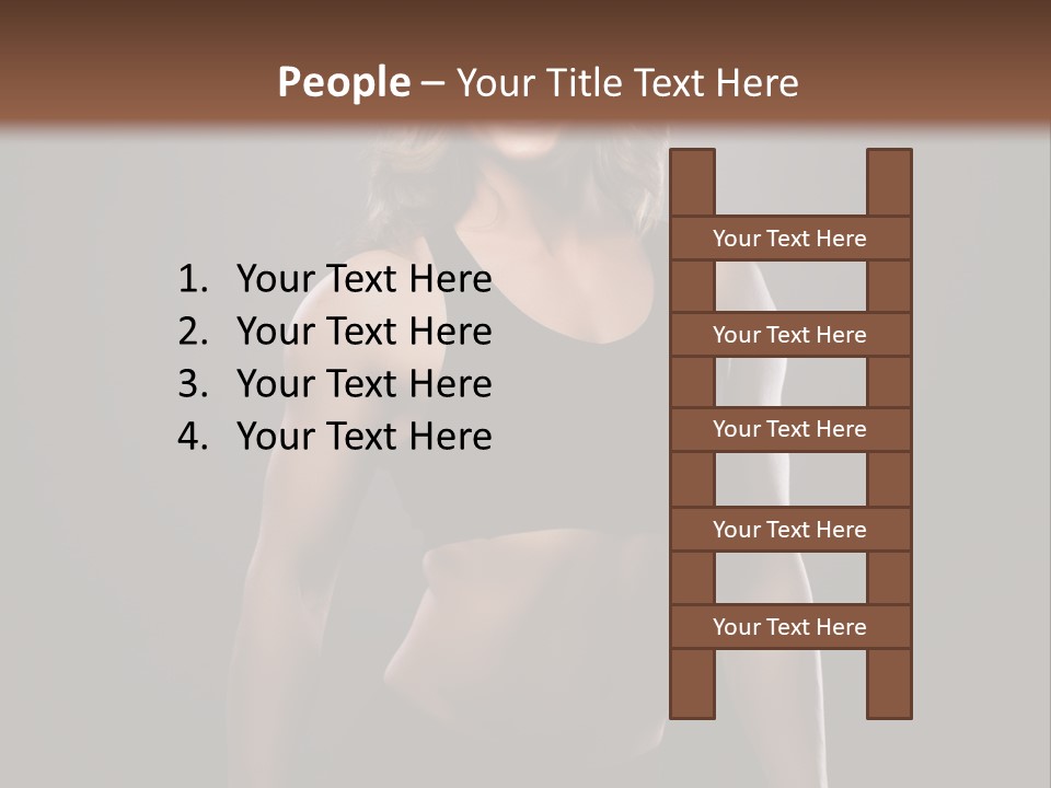 Artistic Sport Fitness PowerPoint Template