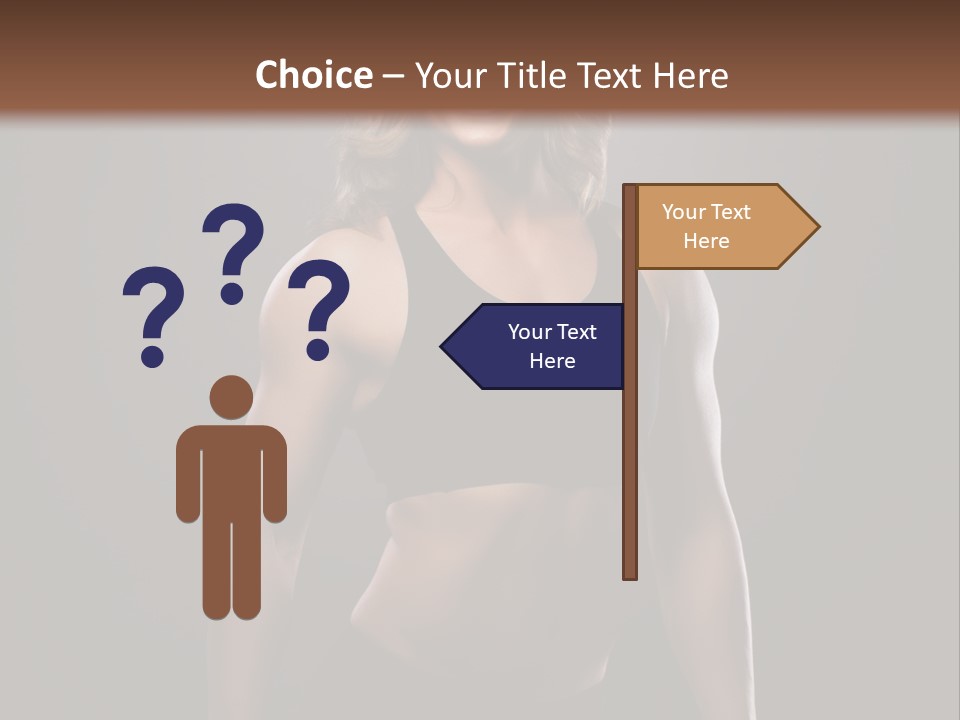 Artistic Sport Fitness PowerPoint Template