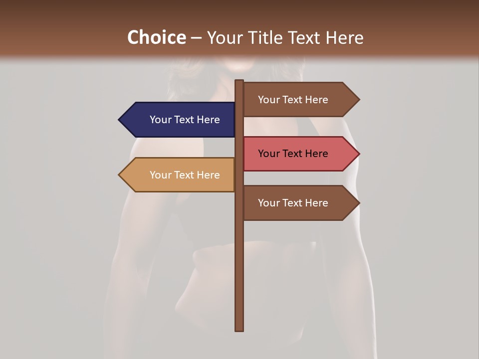 Artistic Sport Fitness PowerPoint Template