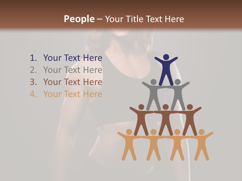 Artistic Sport Fitness PowerPoint Template