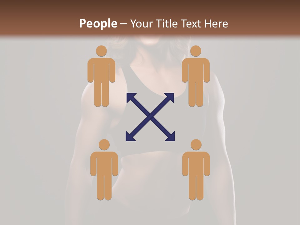 Artistic Sport Fitness PowerPoint Template