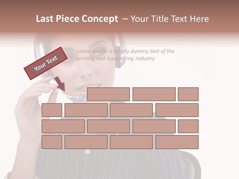 Alone Vacation Sun PowerPoint Template