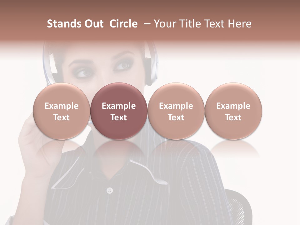 Alone Vacation Sun PowerPoint Template