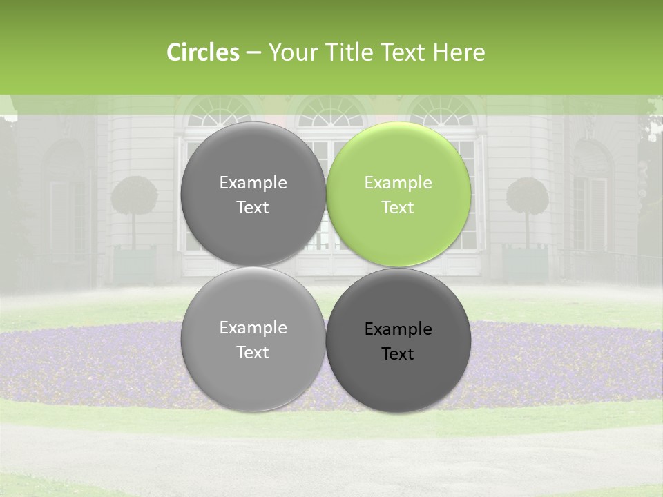 Dor Road Violet PowerPoint Template