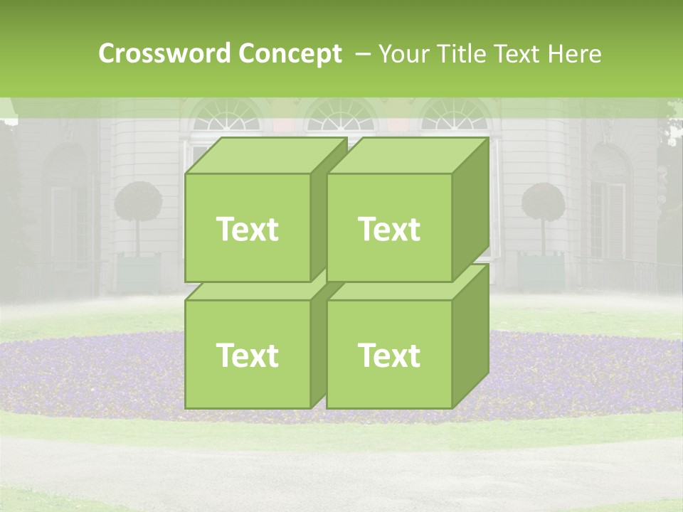 Dor Road Violet PowerPoint Template