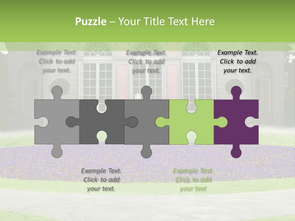 Dor Road Violet PowerPoint Template