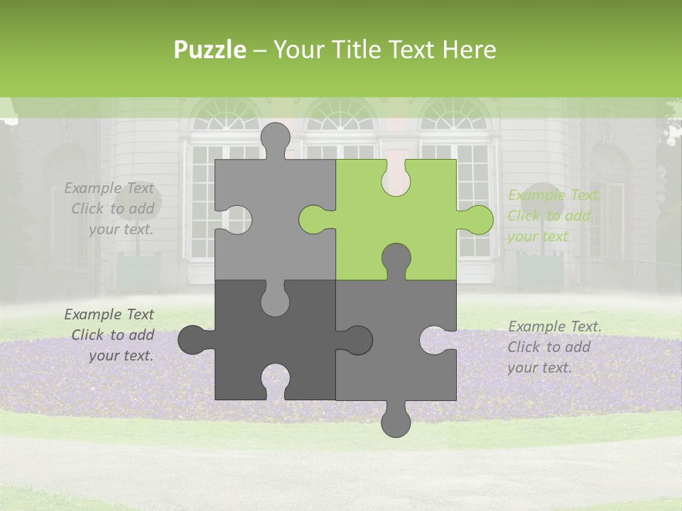 Dor Road Violet PowerPoint Template