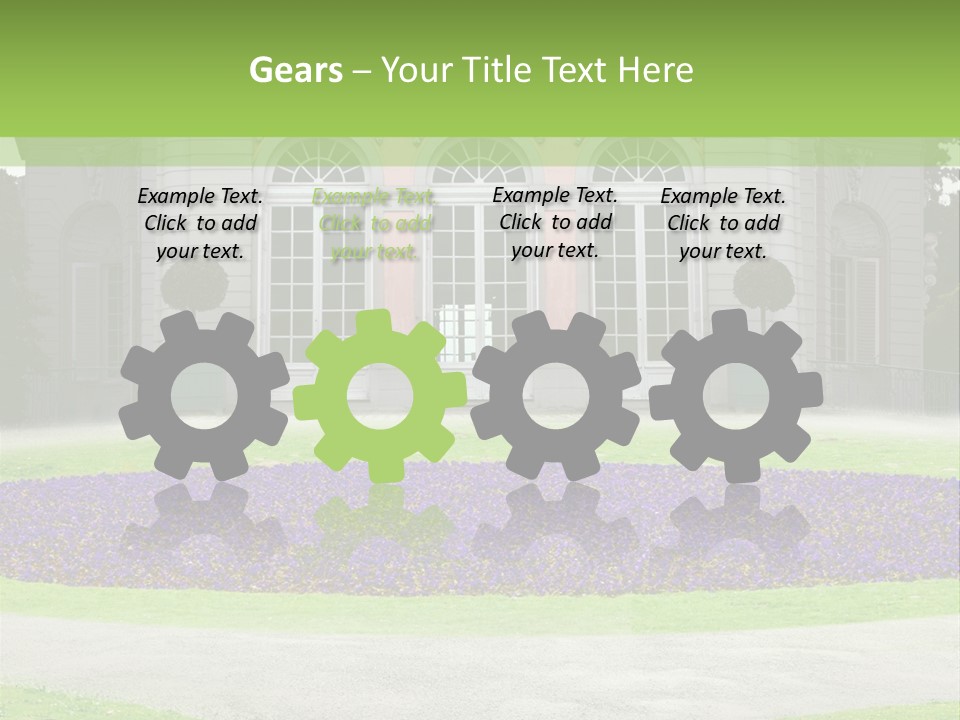 Dor Road Violet PowerPoint Template