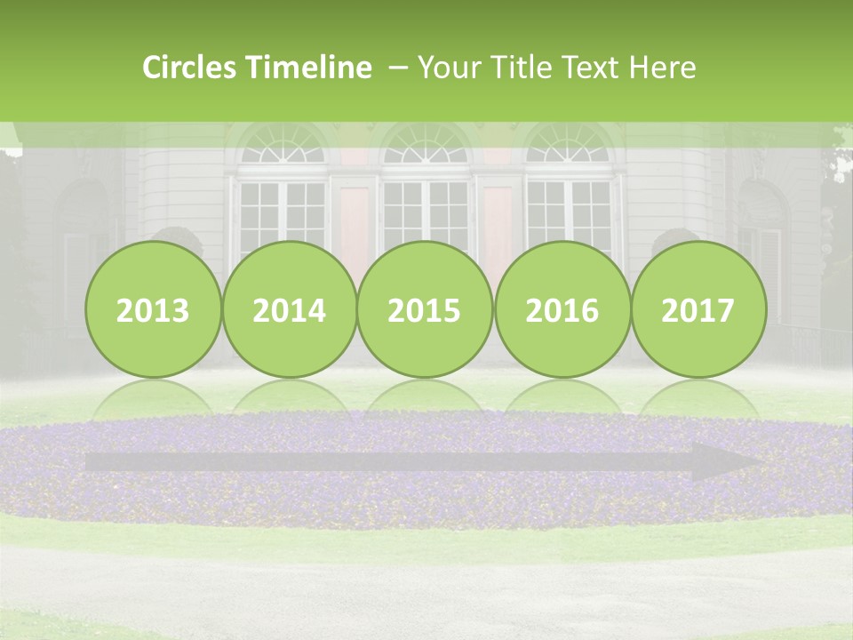 Dor Road Violet PowerPoint Template