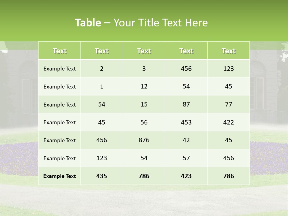 Dor Road Violet PowerPoint Template