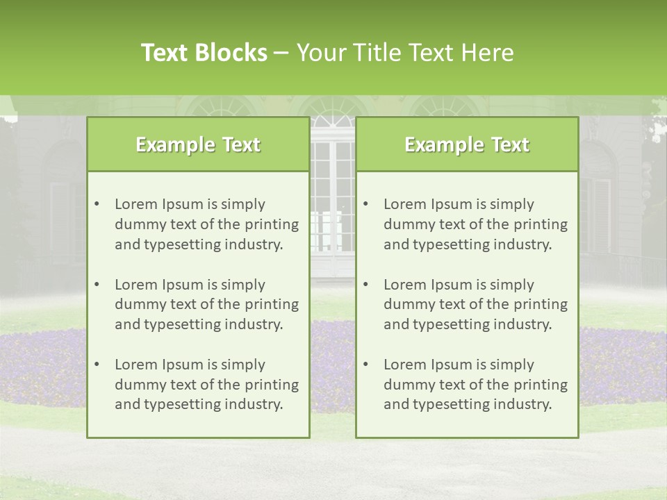 Dor Road Violet PowerPoint Template