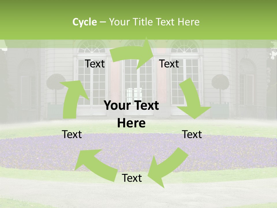 Dor Road Violet PowerPoint Template