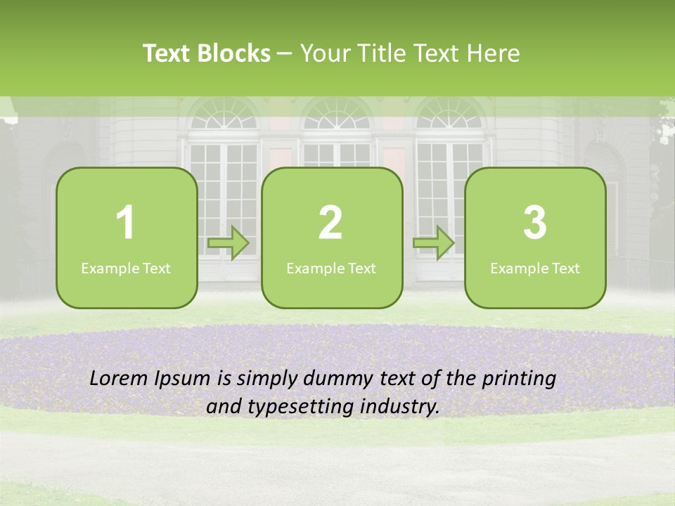 Dor Road Violet PowerPoint Template