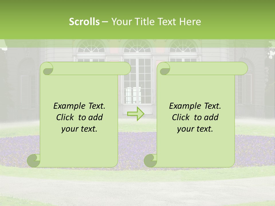Dor Road Violet PowerPoint Template