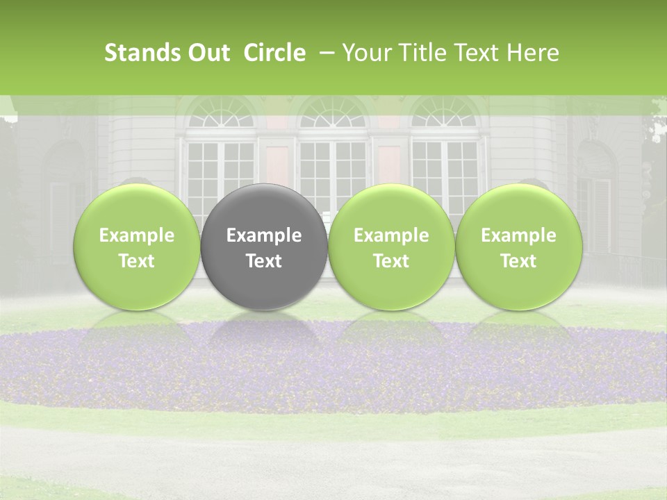 Dor Road Violet PowerPoint Template