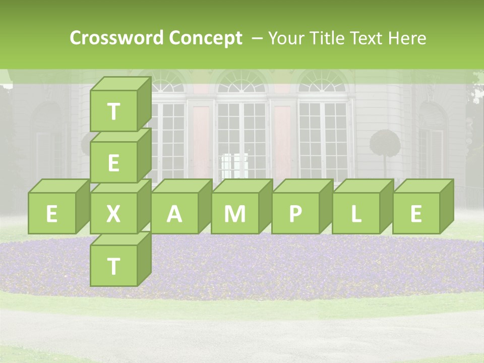 Dor Road Violet PowerPoint Template