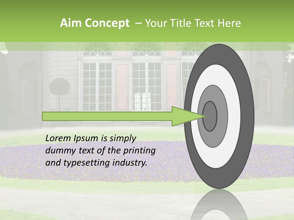 Dor Road Violet PowerPoint Template