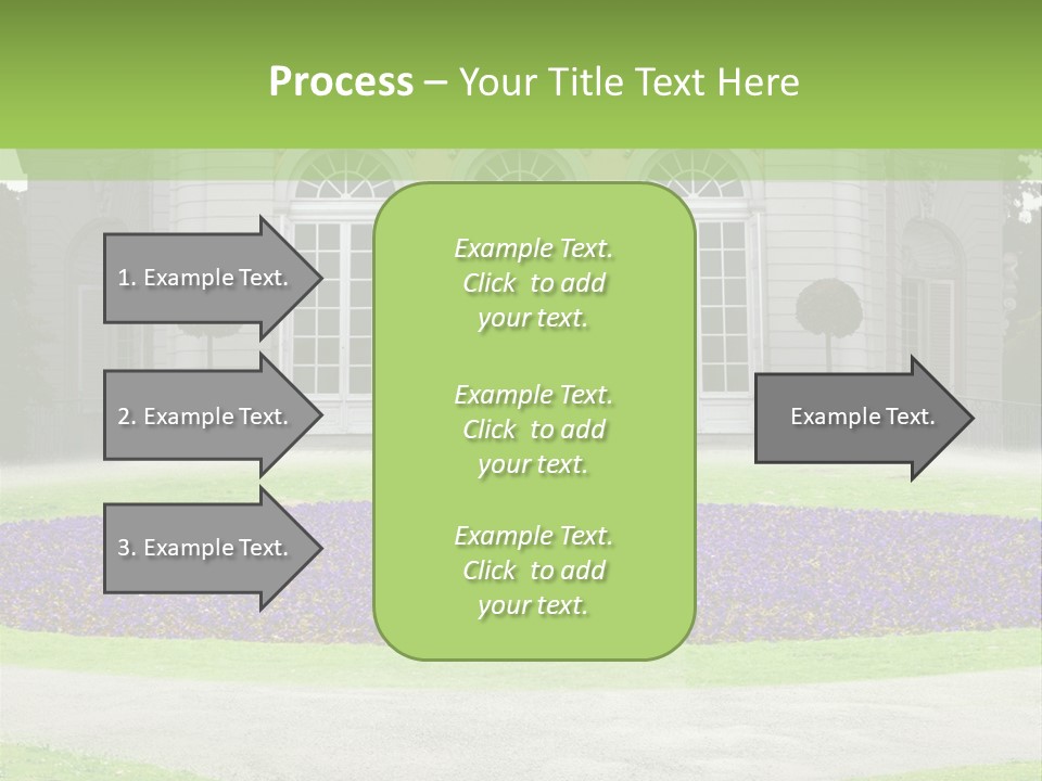 Dor Road Violet PowerPoint Template