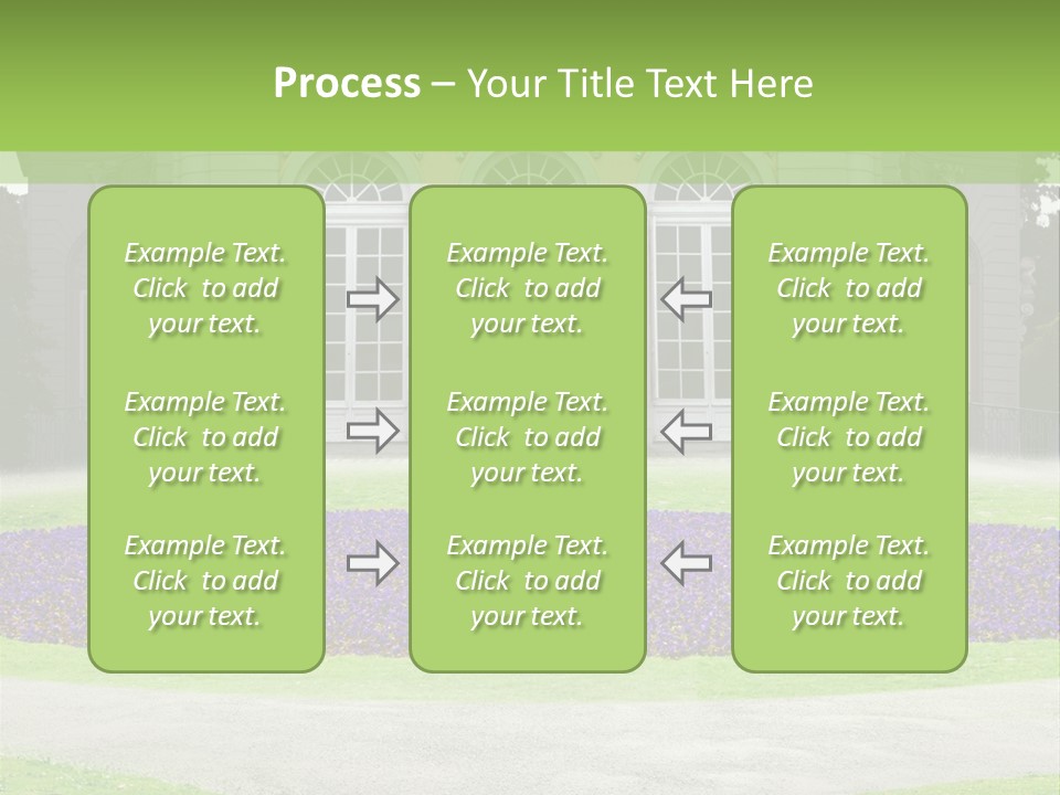 Dor Road Violet PowerPoint Template
