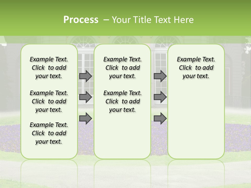 Dor Road Violet PowerPoint Template