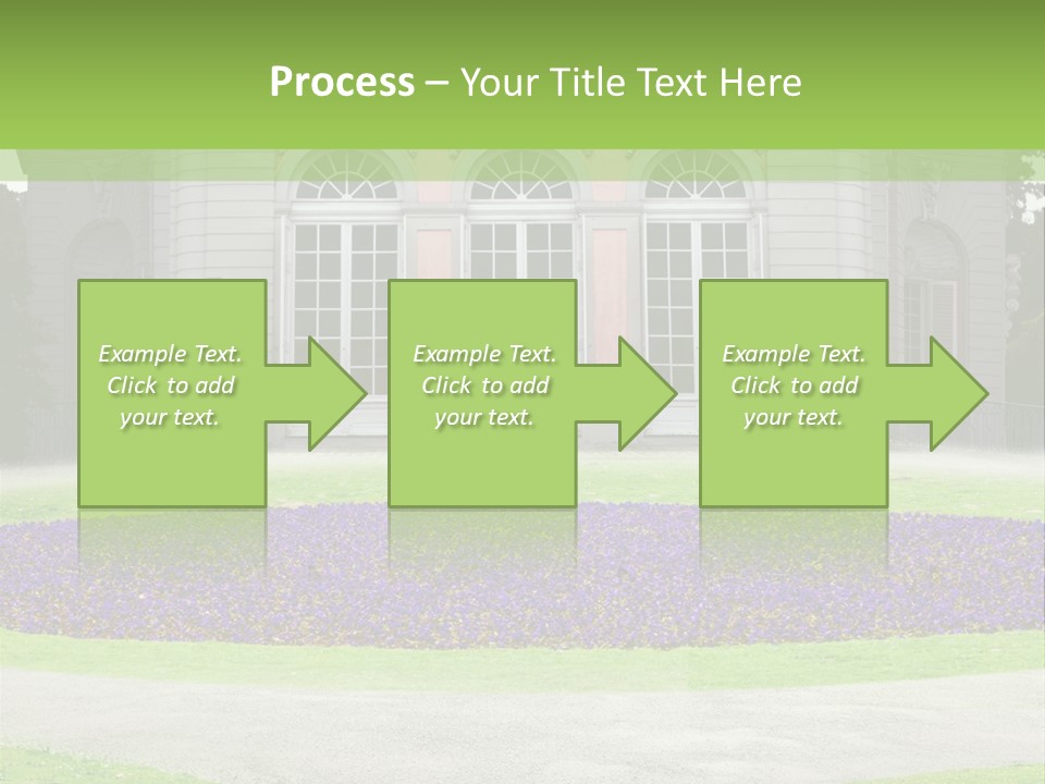 Dor Road Violet PowerPoint Template