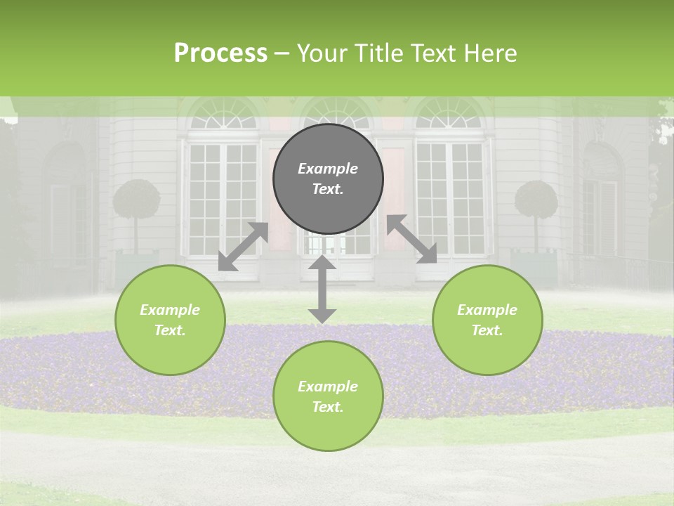 Dor Road Violet PowerPoint Template