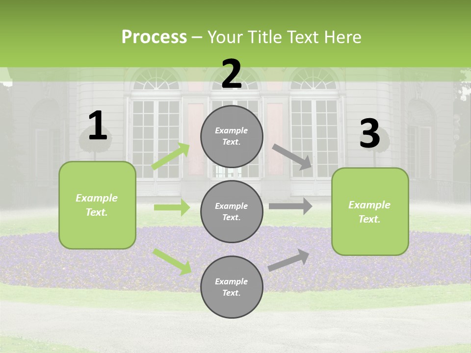 Dor Road Violet PowerPoint Template