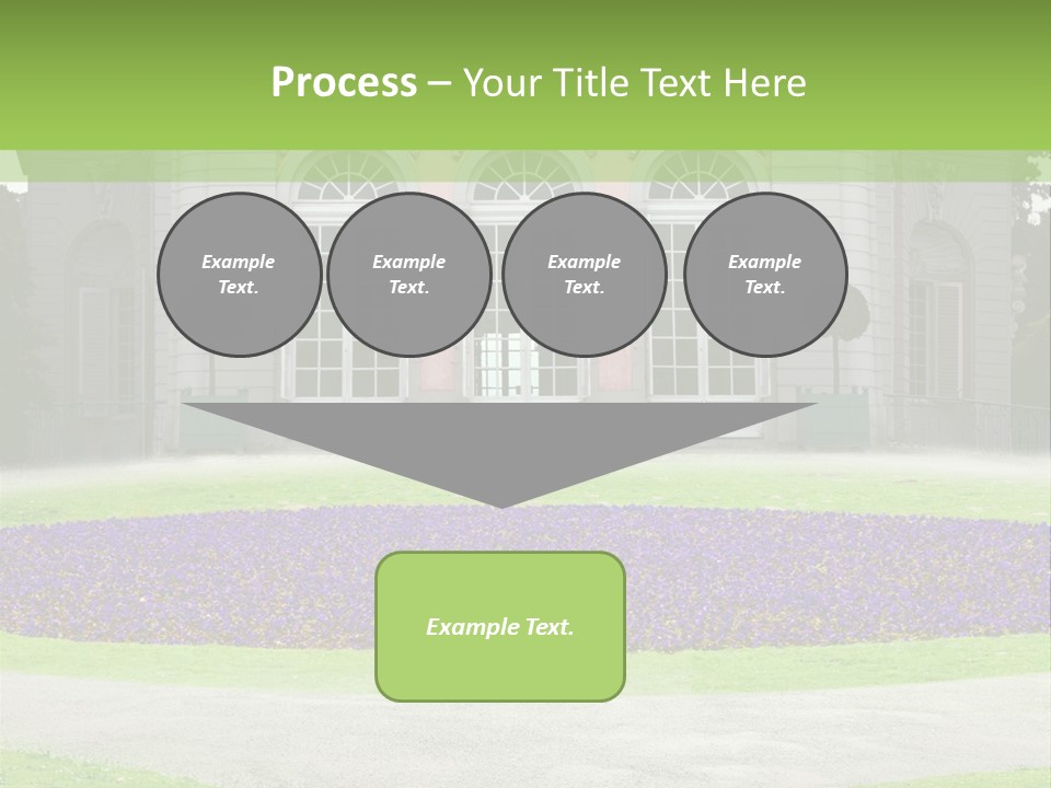 Dor Road Violet PowerPoint Template
