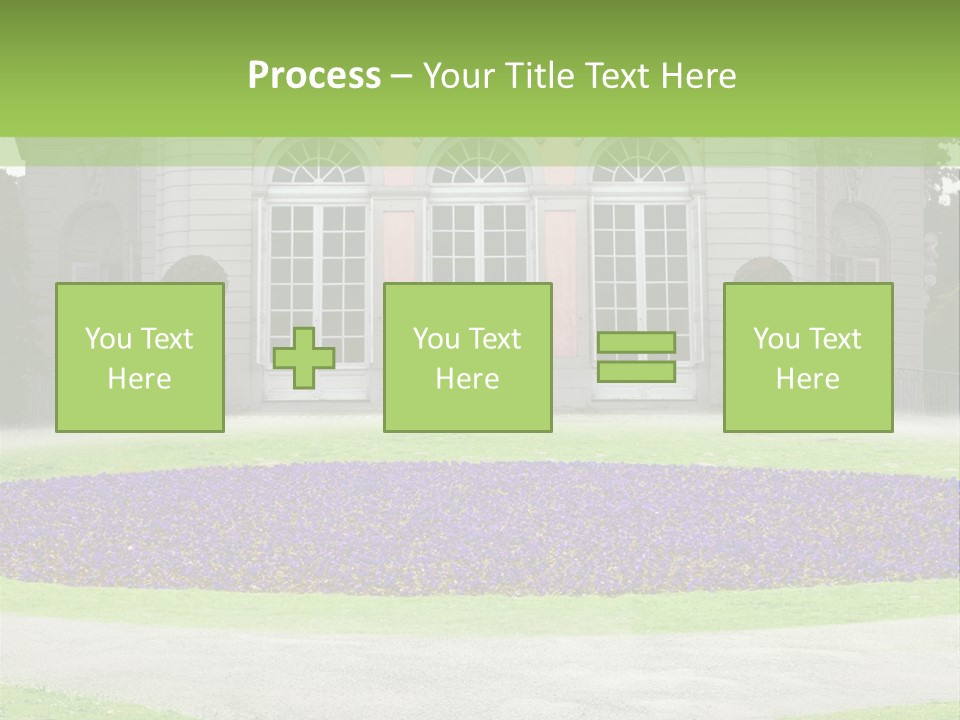 Dor Road Violet PowerPoint Template