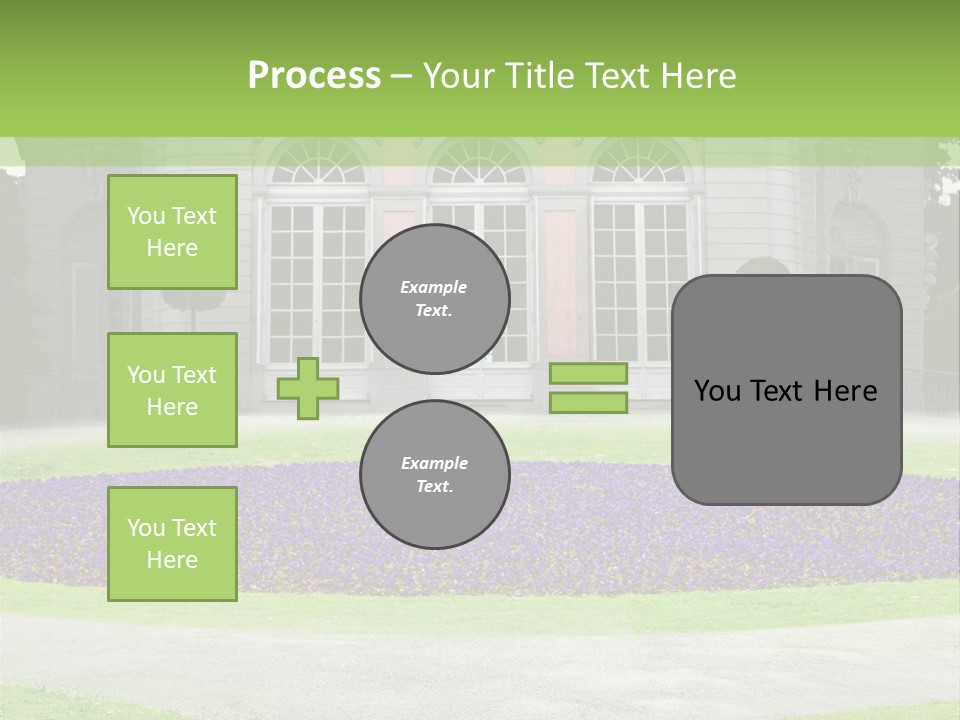 Dor Road Violet PowerPoint Template
