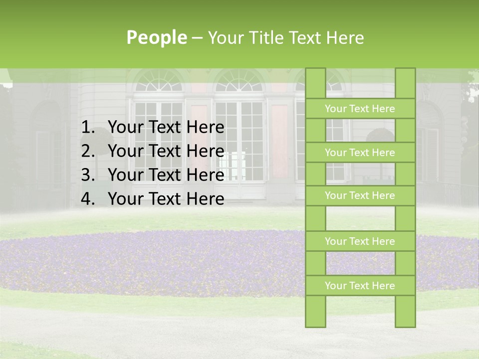 Dor Road Violet PowerPoint Template