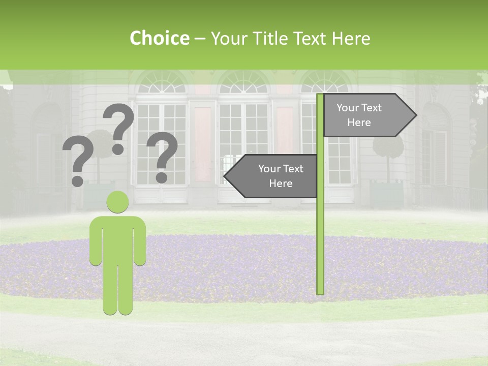 Dor Road Violet PowerPoint Template