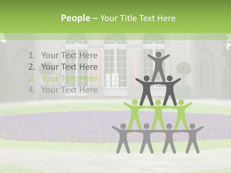 Dor Road Violet PowerPoint Template