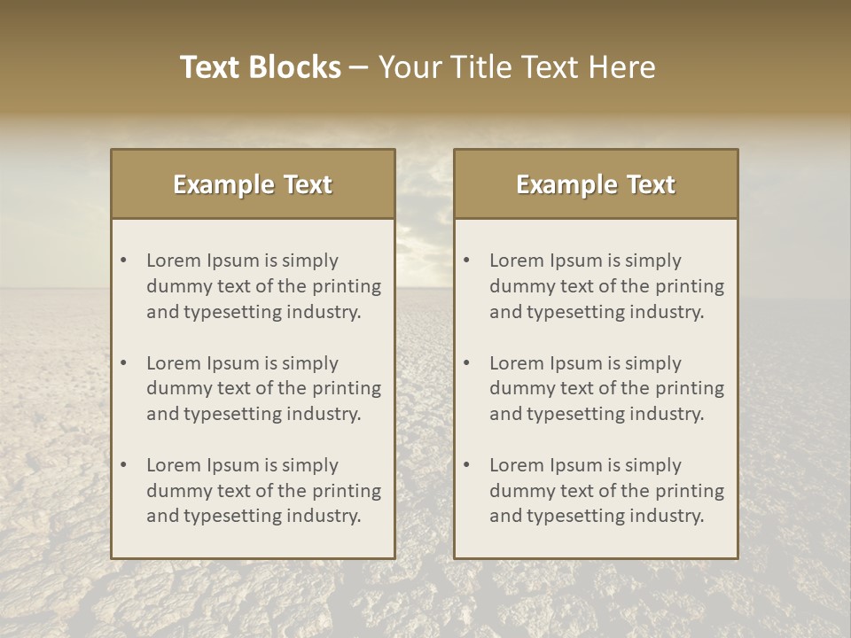 Nature Terrain Ground PowerPoint Template