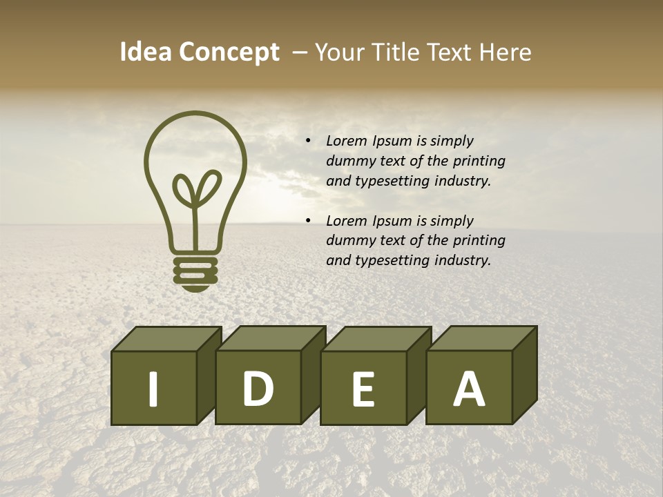 Nature Terrain Ground PowerPoint Template