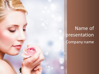 Young Smile Bolivia PowerPoint Template