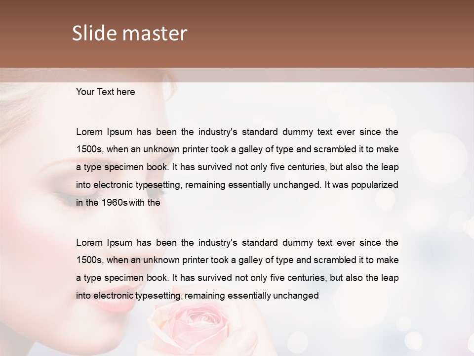 Young Smile Bolivia PowerPoint Template