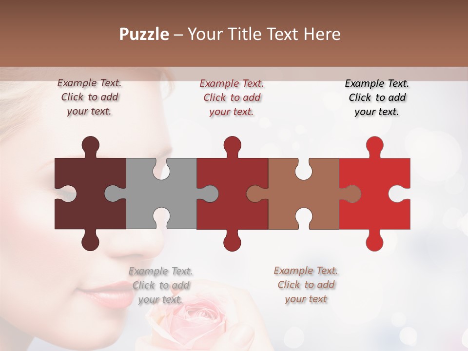 Young Smile Bolivia PowerPoint Template