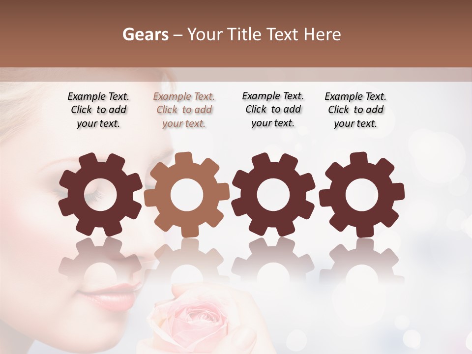 Young Smile Bolivia PowerPoint Template