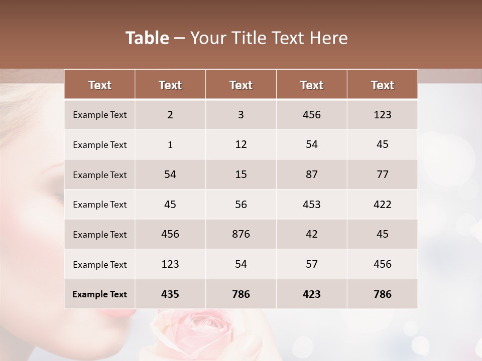 Young Smile Bolivia PowerPoint Template